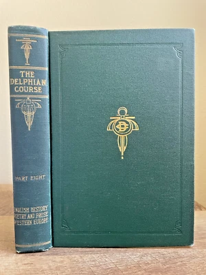 1922 The Delphian Course Part 8, English Poetry/History, French/German History - Image 1 of 4