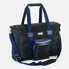 VERSACE PAFUMS Large Black & Blue Sport Bag / Travel / Weekender / College / Gym