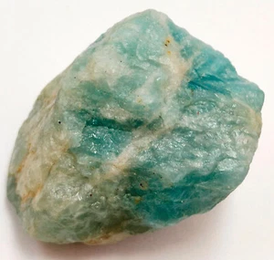 Natural Aquamarine Untreated Unheated Light Green Raw Rough Loose Gemstone - Picture 1 of 15