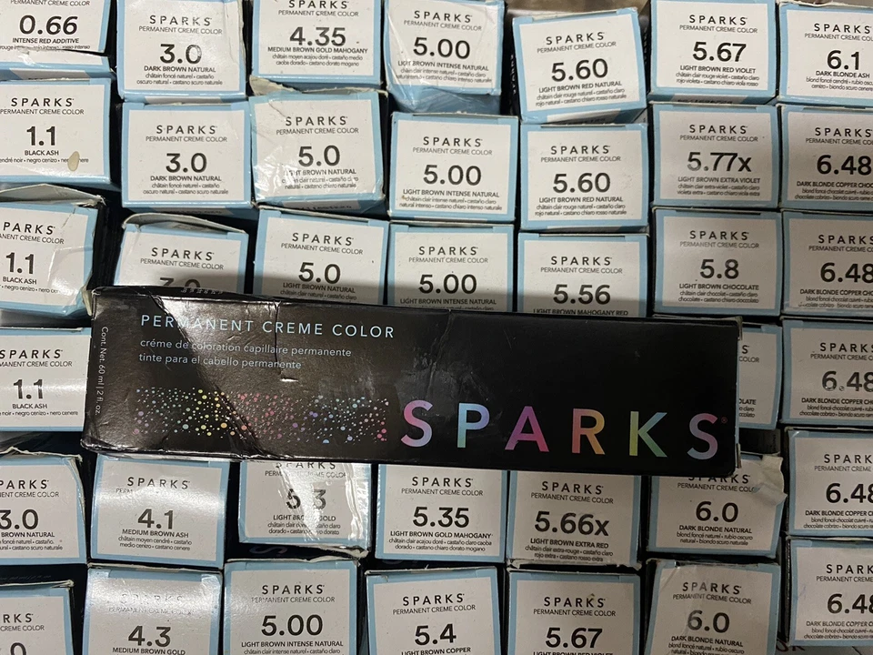 Color o tonos de cabello permanentes Sparks Professional ~ ¡2 fl oz!! Foto 1 de 1
