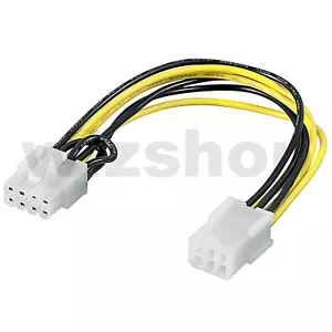 Cavo adattatore di alimentazione per Scheda Video da PCI-Express 6 pin a 8 pin - Foto 1 di 1