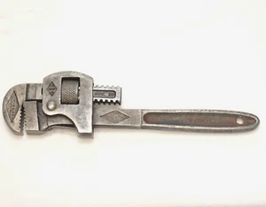 WALWORTH GENUINE STILLSON 8" Adjustable Pipe Wrench  Made in USA Vintage - Picture 1 of 12