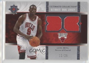 2006-07 Ultimate Collection Ultimate Jersey Dual /25 Luol Deng #UJ-LD