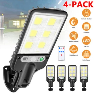 Super Bright Solar Security Lights Outdoor LED Motion Sensor Flood Garden Light - Picture 1 of 17