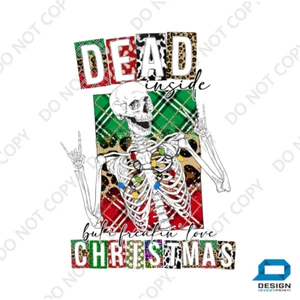 Regalo de Navidad Plancha en Transferencia Pegatina Decoraciones Camiseta Niñas Niños Adultos - Imagen 1 de 6