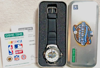 Mens Game Time 2003 World Series 100th Anniversary Quartz Watch New in Box - Image 1 of 3