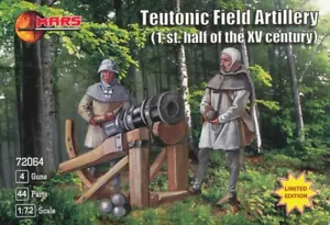 MARS FIGURE 1/72 - 72064 MEDIEVAL WARS - Teutonic Field Artillery Tannenberg - Imagen 1 de 1