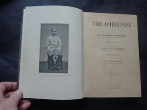 THE ACHEHNESE by Dr. C Snouck Hurgronje: Indonesia Ethnic Tribe Sumatra 1906. - Imagen 1 de 22