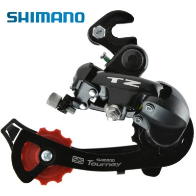 Shimano Hinterradschaltwerk Schaltwerk Turnier TZ-50 Fahrrad 6/7 Gang Aufhänger schwarz - Bild 1 von 3