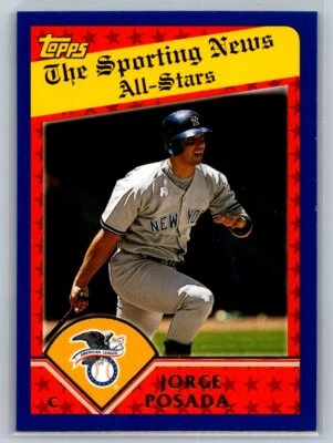 💎2003 Topps Baseball Home Team Advantage #363 Jorge Posada - Yankees💎 - Image 1 of 2
