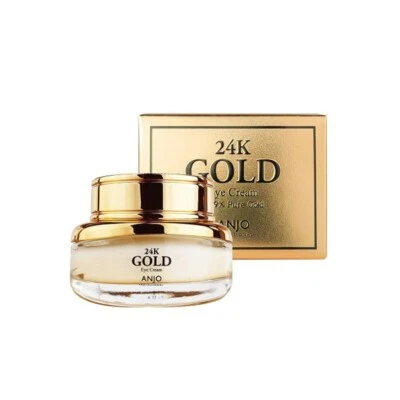 ANJO 24K Gold Augencreme, Anti-Aging, feuchtigkeitsspendend, koreanische Kosmetik, Kbeauty, Probe