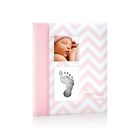 Pearhead First 5 Years Chevron Baby Memory Book with Clean-Touch Baby Safe In...