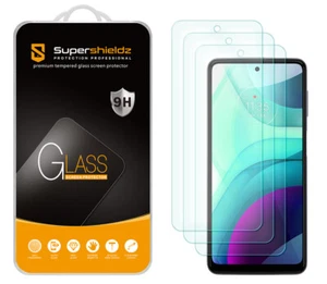 3X Supershieldz Tempered Glass Screen Protector for Motorola Moto G Power 2022 - Picture 1 of 5