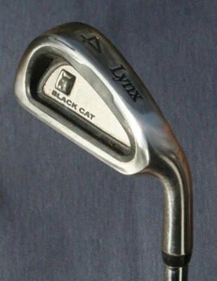 Lynx Black Cat 4 Iron Original Stiff Steel - Image 1 of 3