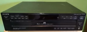 Sony CDP-C225 - 5 Disc CD Karussell Drehwechsler Player - getestet - Bild 1 von 11