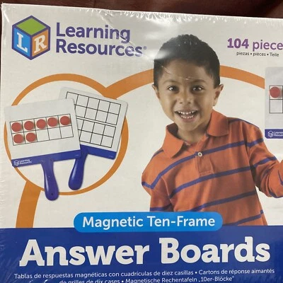 Learning Resources Magnetic 10-frame Answer Boards NIB - Image 1 of 3