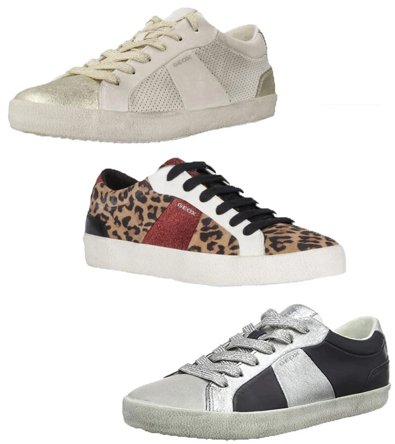 Zapatillas bajas GEOX para mujer D Warley A, opciones de color Foto 1 de 1