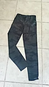 Yoga Bitch Womens Pants Black Camo Size Large New With Tags High Rise Leggings - Picture 1 of 4