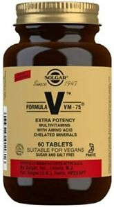 Solgar Formula VM-75 Tablets multivitamin Extra Potency 30 Tab 