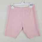 Carter's Kid Cotton Shorts Girl's Size 14 In Pink White Stripes