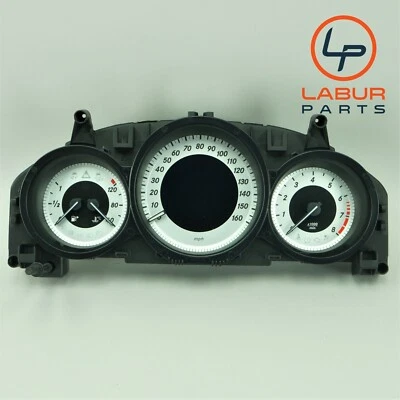 +A2141 W204 MERCEDES 12-15 C CLASS SPEEDOMETER INSTRUMENT CLUSTER GAUGE 75K MI - Imagem 1 de 4