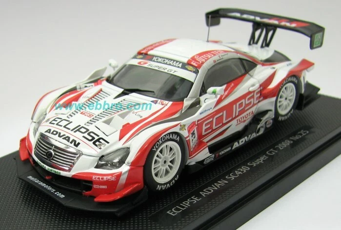 Lexus SS430 Eclipse Advan Super GT 2008 1:43 EBBRO 44056 - Immagine 1 di 1
