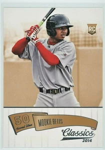 2014 MOOKIE BETTS Panini Classics RC #169 💎 Boston Red Sox ROOKIE RC CARD 🔥 📈 - Picture 1 of 2