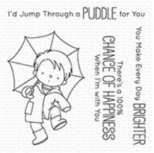 NUOVO MFT My Favorite Things Puddle Jumper Set di timbri -- RITIRATO - Foto 1 di 24