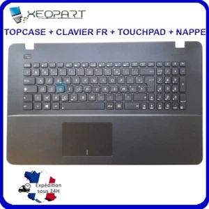 Clavier Français Topcase Original Asus F751L F751LJ F751LJC Noir +Touchpad - Picture 1 of 1