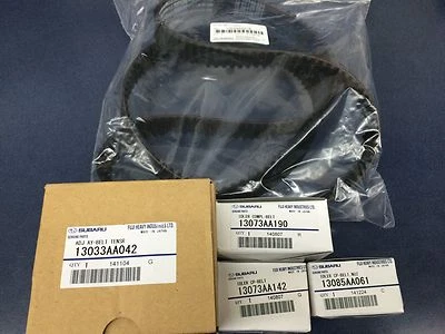 正品 原始设备制造商 斯巴鲁 定时皮带 10 套件 Outback Baja Legacy 2.5 SOHC 2000 - 2009 — 第 1/3 张图片