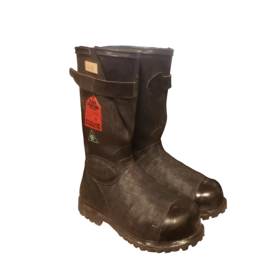 Black Diamond Kaufman CSA Stobie Rubber Safety Boots - Image 1 of 4