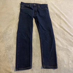 Levi’s 512 Jeans Men 34x30 Blue Slim Tapered Denim Outdoors Western (34x28) - Picture 1 of 13