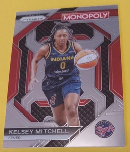 2024 Panini WNBA Monopoly Prizm Kelsey Mitchell #WNBA28 Indiana Fever Basketball - Bild 1 von 2