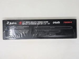 Astro Tools Goliath 1/2" Drive 4 Piece Extension Set | 78004 | 2.5 in. - 15 in. - Bild 1 von 6