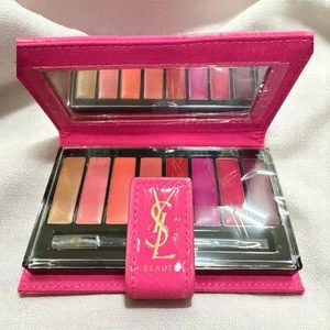Paleta de labios YSL Yves Saint Laurent 8 colores maquillaje compacto sin usar - Imagen 1 de 3