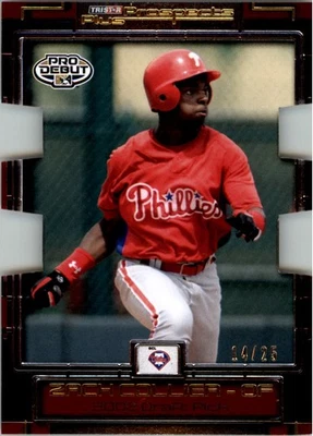 2008 TRISTAR Prospects Plus PROminent Die Cut Yellow #38 Zach Collier /25  BB - Image 1 of 2