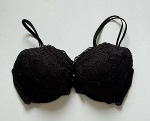 Sujetador VICTORIA'S SECRET para mujer 34DD negro de encaje muy sexy sujetador push up con aros - Imagen 1 de 6
