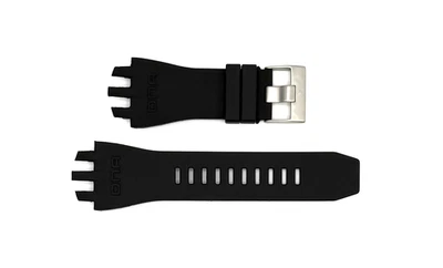 Auténtica correa de reloj Invicta DNA 11647 de silicona negra 33,5 mm Foto 1 de 3