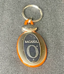 Vintage Keychain Pendant Bacardi O Rum Alcohol - Picture 1 of 4