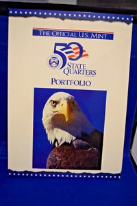 The Official U.S. Mint 50 State Quarters Portfolio *NEAR COMPLETE* - Bild 1 von 6