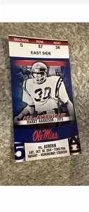 2010 AUBURN Tigers Ole Miss Rebels Ticket Stub Iron Bowl - Bild 1 von 1