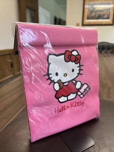 Hello Kitty Reusable Lunch Bag | New Old Stock 2008 | 6.25" x 10.75" Pink - Picture 1 of 18