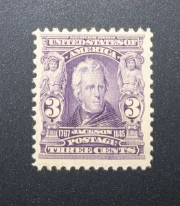 Francobollo USA #302 MNH 3c Jackson del 1902 — MNH VF — CV$150,00+ - Foto 1 di 2