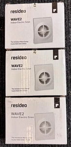 Lote de 3 sirenas de interior Resideo (Honeywell) WAVE2 - Imagen 1 de 4