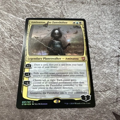 Aminatou, the Fateshifter Commander 2018 Foil NM 37 - Image 1 of 2