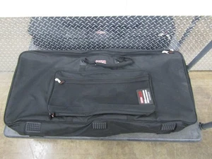 Gator Cases GKB Series Slim 61-Note Padded Keyboard Gig Bag GKB-61-SLIM Black - Picture 1 of 12