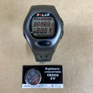 Polar M21 Digital Heart Rate Monitor Watch with Battery WATCH ONLY Tested - Picture 1 of 13