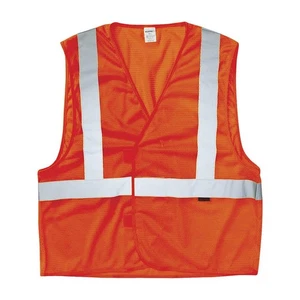 2 PACK OF NEW WOLVERINE HI-VIS PACKABLE SAFETY VEST ORANGE YELLOW XL/XXL M/L - Picture 1 of 3