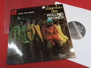 The Rolling Stones L'AGE D'OR - HONKY TONK WOMEN LP Decca 278.036 France - Picture 1 of 5