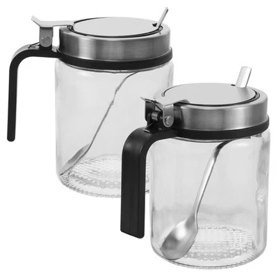 2 Set Contenitore Di Stoccaggio Del Contenitori Decorativi - Immagine 1 di 4